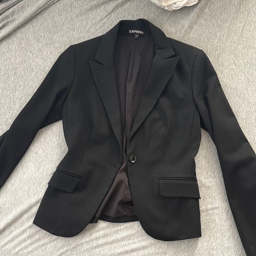 Express Women's Black Blazer